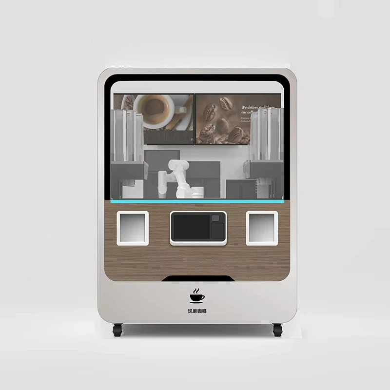 Customized 6 Axis Collaborative Robotic Arm 3kg Payload Automatic Coffee Barista Vending Machine Unmanned Self Service