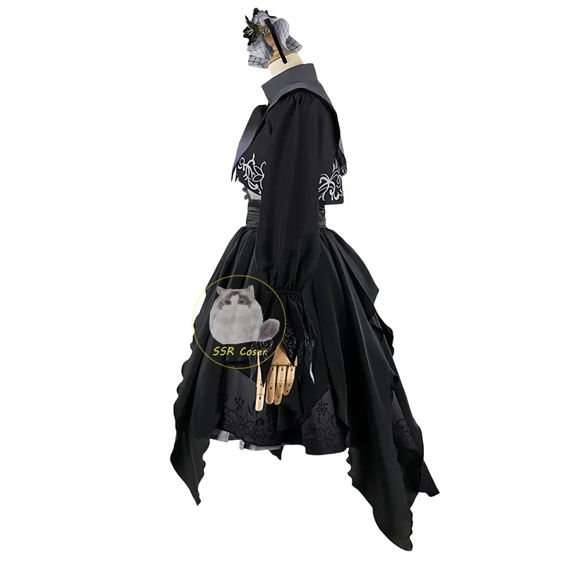 Spiel Asahina Mafuyu Cosplay Projekt Sekai Cosplay Kostüme Asahina Mafuyu Lolita Anzüge Kleid Perücke Halloween Party für Frauen Mädchen