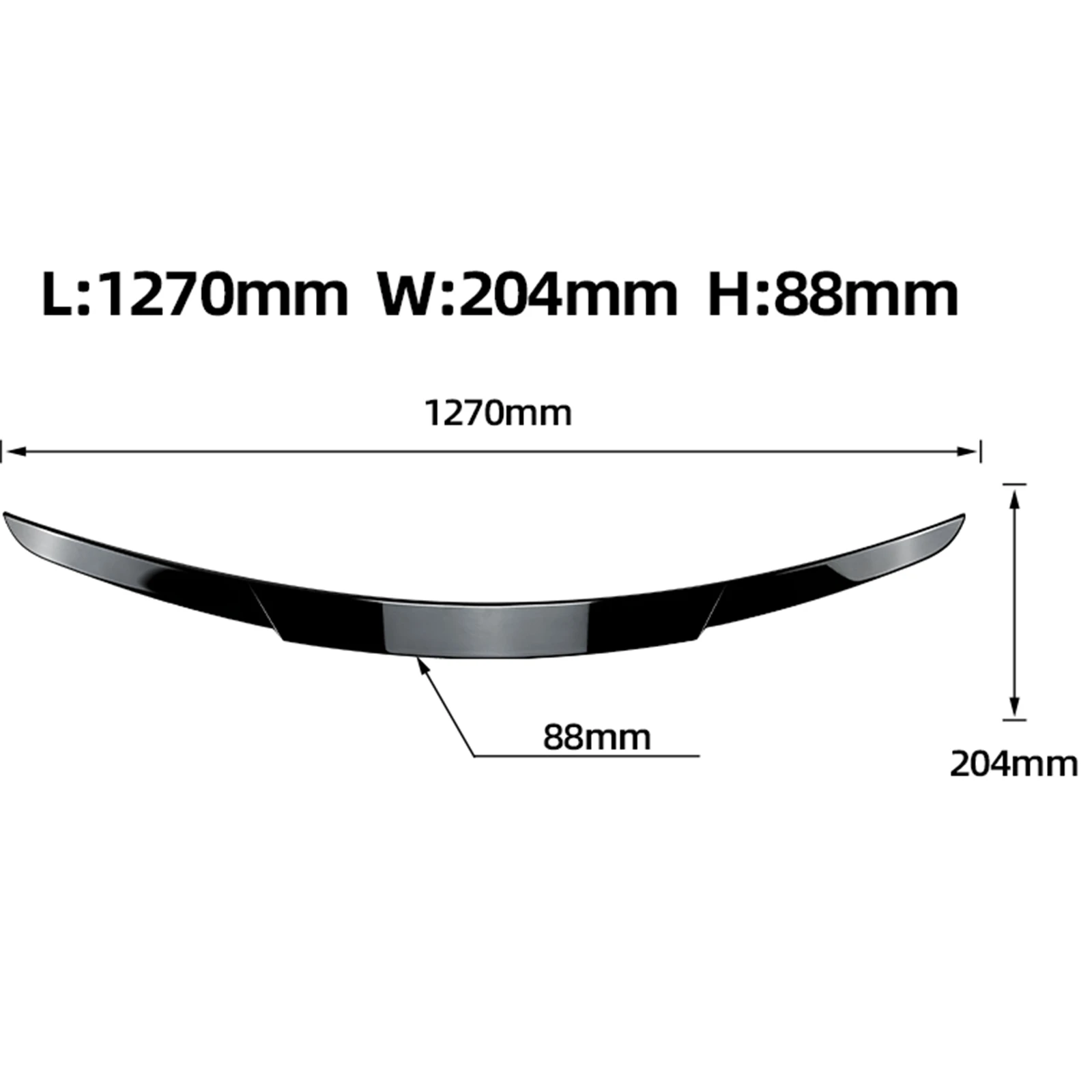 

Внешний задний спойлер, крыло, отделка задней двери, крышка багажника автомобиля, палубная заслонка для Mercedes Benz GLE Coupe C167 2020-2023