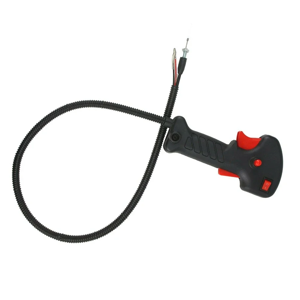 Imagem -04 - Conjunto Manual do Interruptor do Acelerador para Cortador de Grama a Gasolina Cortador de Escova Peças do Aparador Alça de Substituição