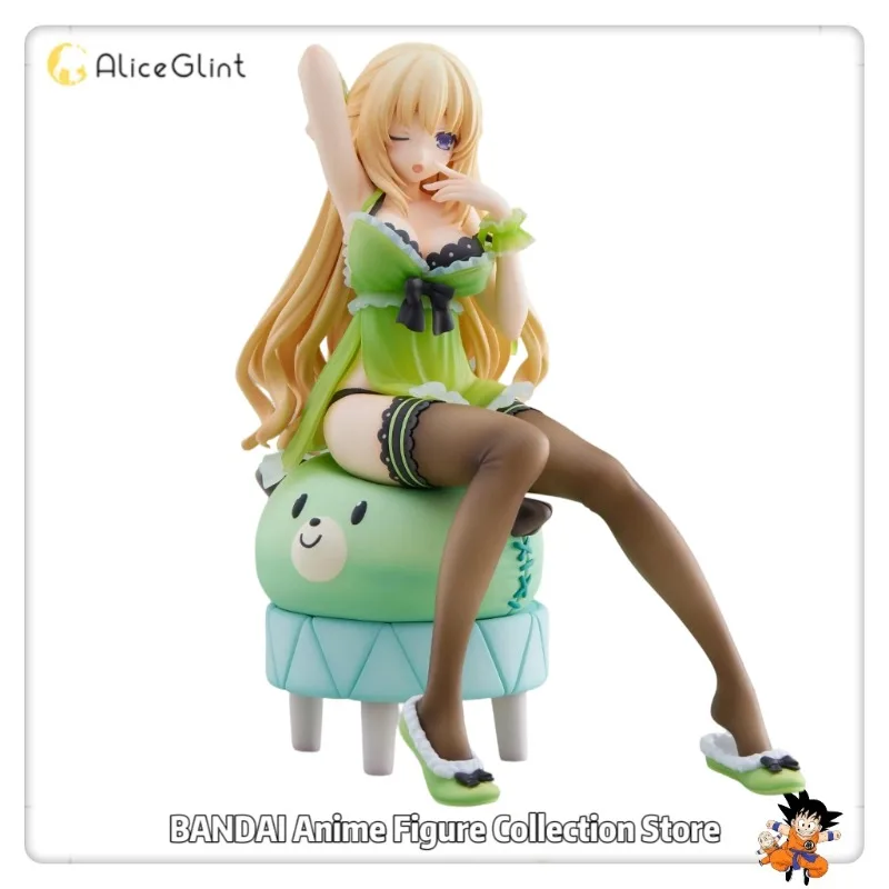 Original Alice Glint Hyperdimension Neptunia Vert Waking Up Ver. Scale 1/8 Anime Trendy Toys Peripherals Models Ornaments