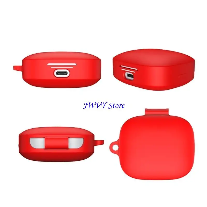 573A Thin Earbud Protective Case for Buds 7S  With Hook Sweat Resistant Cover Seamlessly Button Control Washable Design