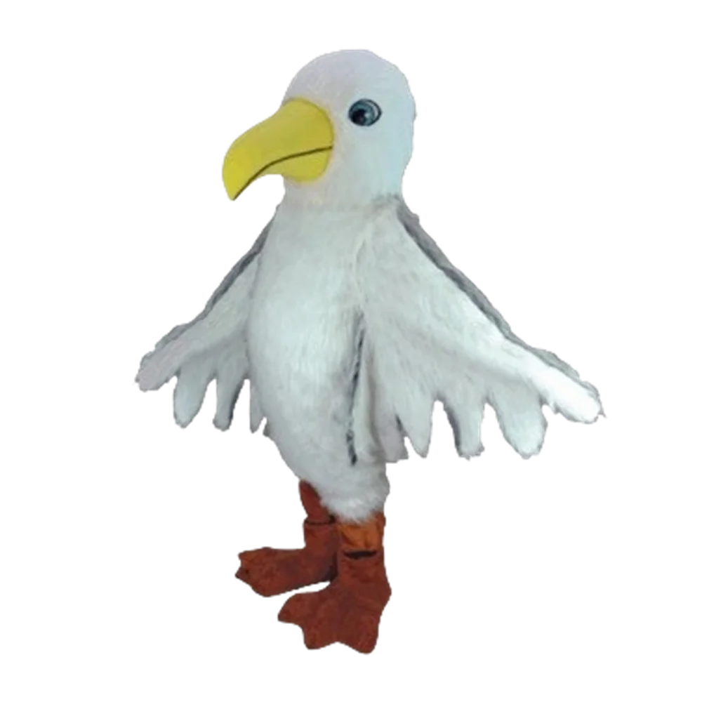 Długie włosy pluszowy materiał czerwony kardynał kostium maskotka czerwona papuga jay ptaki Mascotte Mascota strój garnitur przebranie etap 589