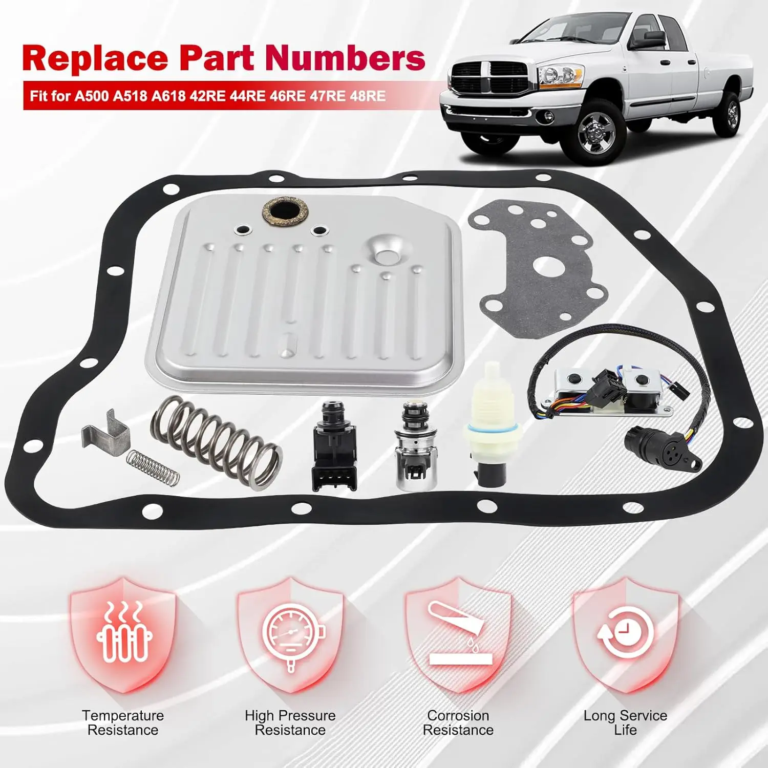 Transmission Pressure Sensor Kit For Dodge Ram For Jeep A518 42RE 46RE 47RE 48RE 56041403AA 52118789 04800879 4617210 52118500AB