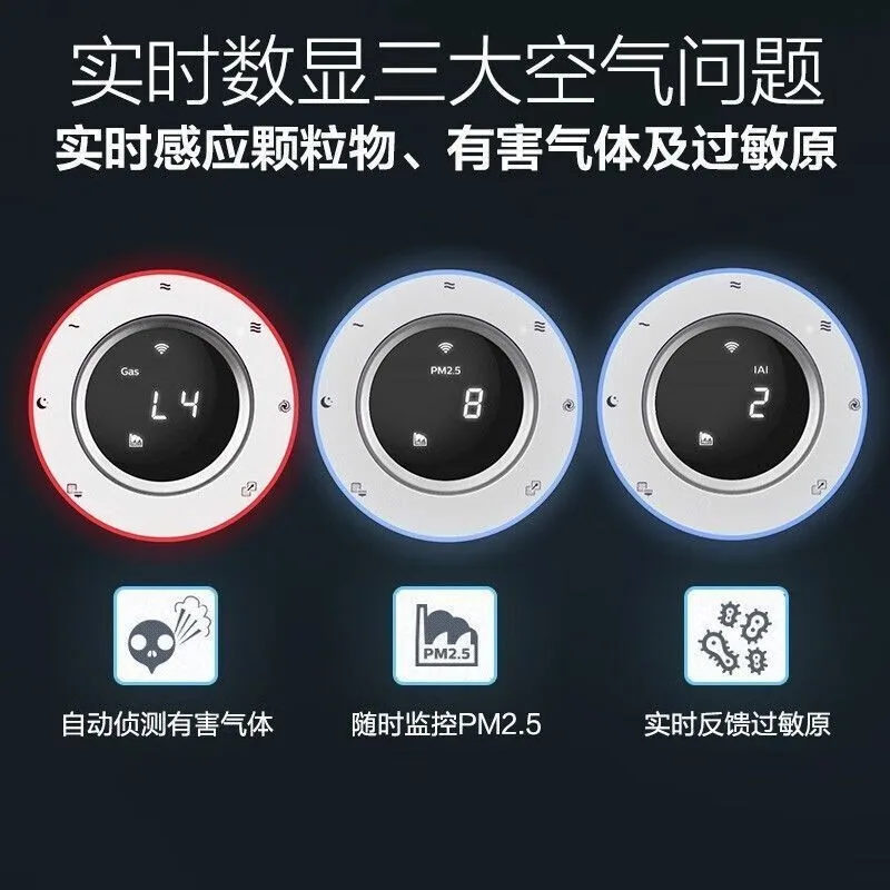 Air purifier household allergen removal formaldehyde bacteria PM2.5 multi-functional purification