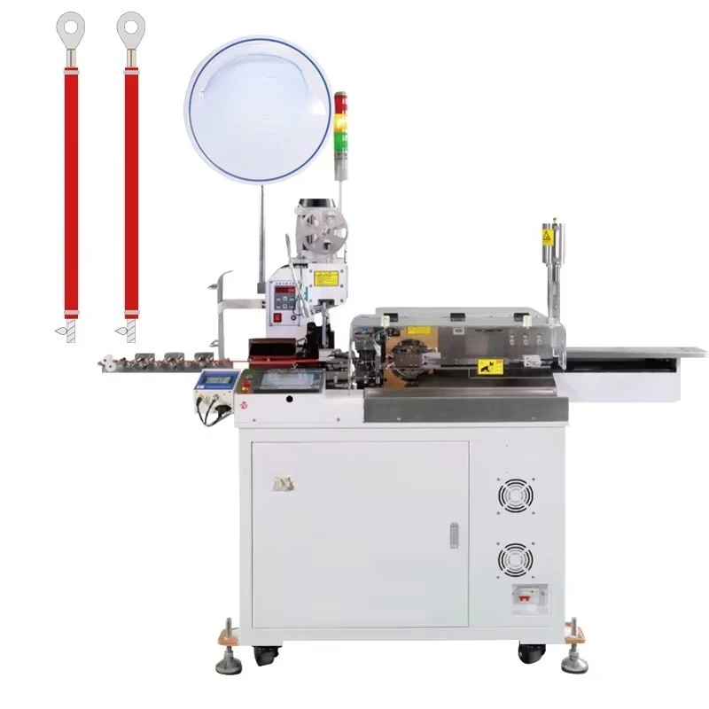 Premium Fully Automatic Single End Wire Cutting & Stripping Machine EW-22G with Tinning Function