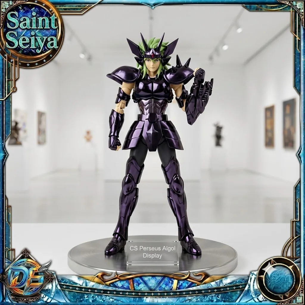 【En Stock】 Figura de Acción Coleccionable de Metal Fundido a Presión Saint Seiya CS Modelo Perseus Algol Silver Saint Myth Cloth EX