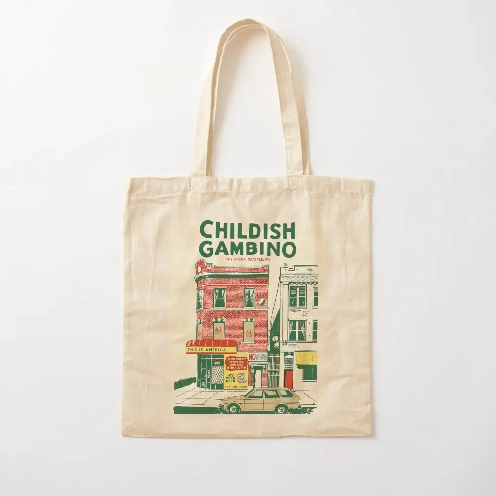 

This Is America Childish Tote Bag Women's tote bag reusable shopping bags Tote Bag