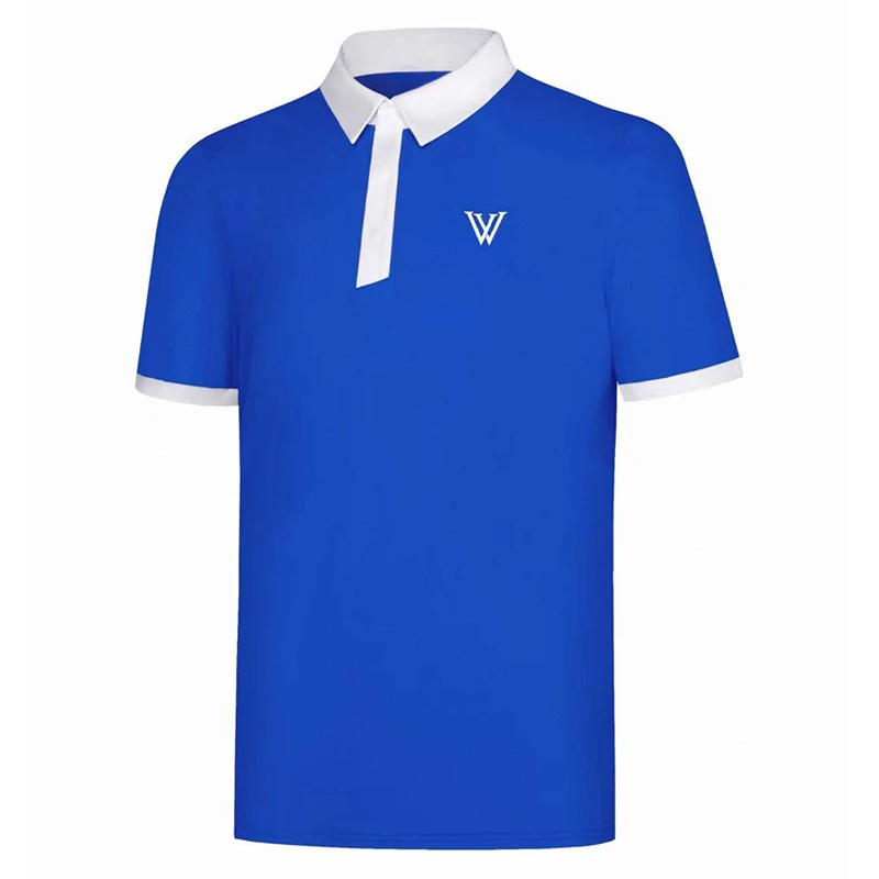 

Golf Sports Shirt Summer New Product Men's Outdoor Quick Drying Polo Shirt Breathable Short Sleeve T-shirt Versatile Top