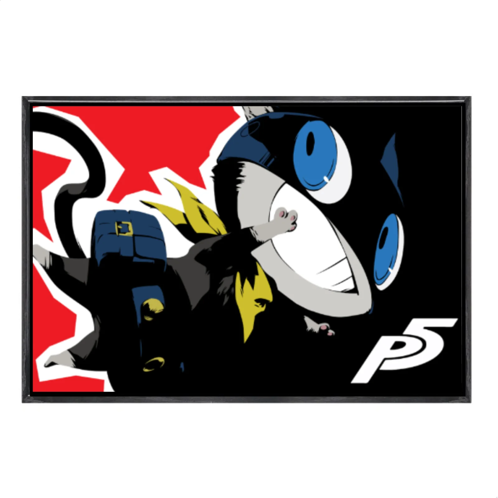 

Japanese Manga Multi-Size Canvas Poster Double Framed Wall Art, Persona 5 Home Decor for Living Room Bedroom