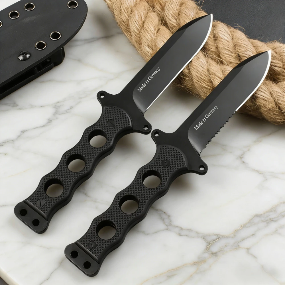 

Eickhorn Solingen S.E.K. II TAC High Carbon Steel Fixed Blade Hunting Knife DC53 Steel Blade G10 Handle Outdoor Camping Knives