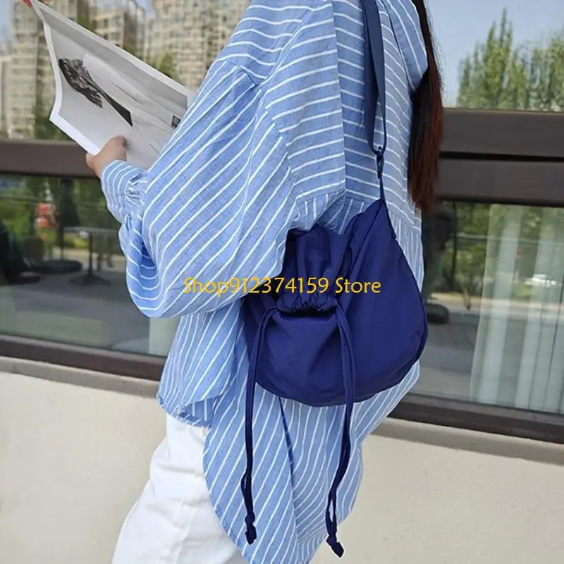 

G5AE Practical Large Capacity Nylon Shoulder Bag for Women Girls Crossbody Bags