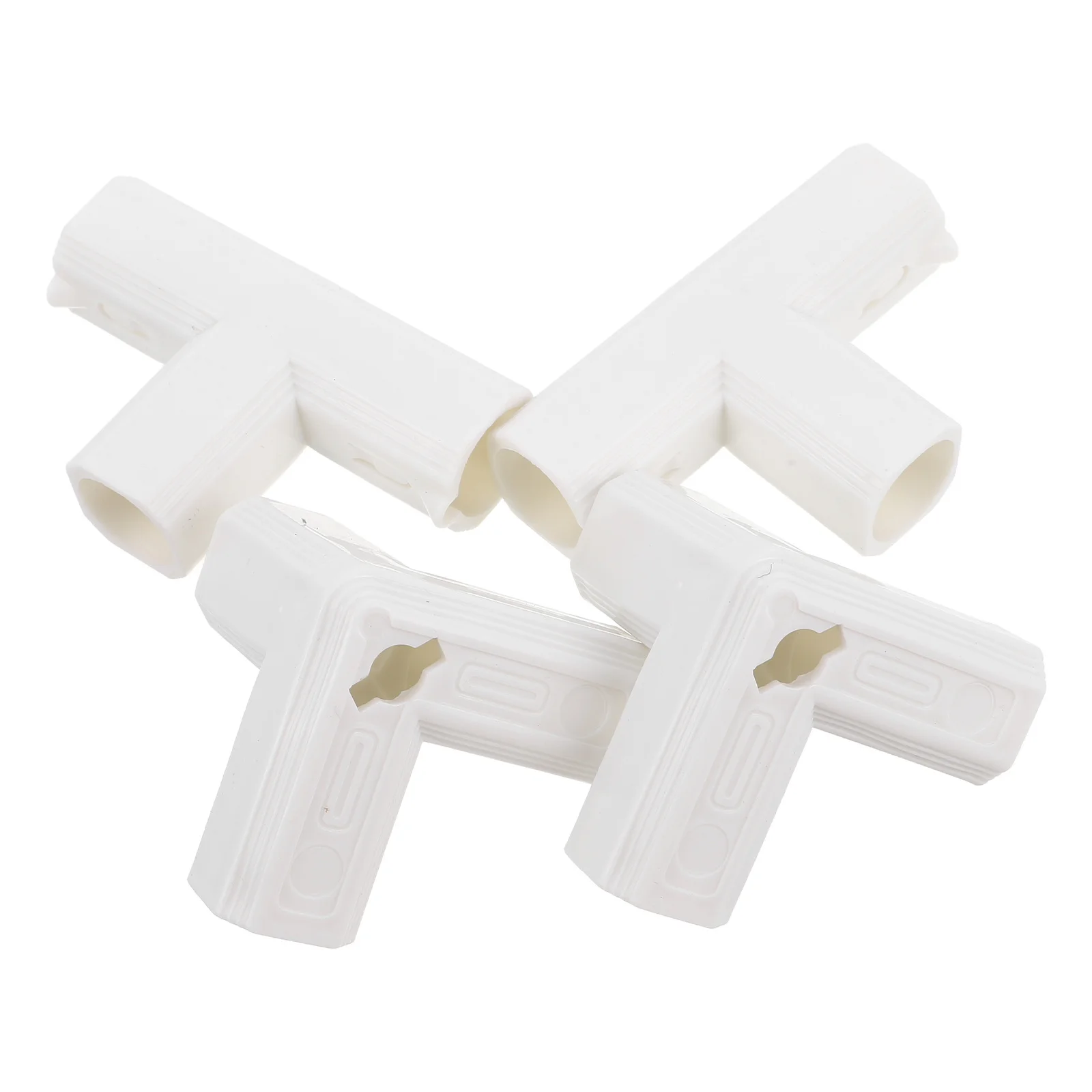 4 pezzi connettori per box connettore a T di ricambio per cortile da gioco per bambini parti di estensione per recinzione di sicurezza interna box robusto in plastica