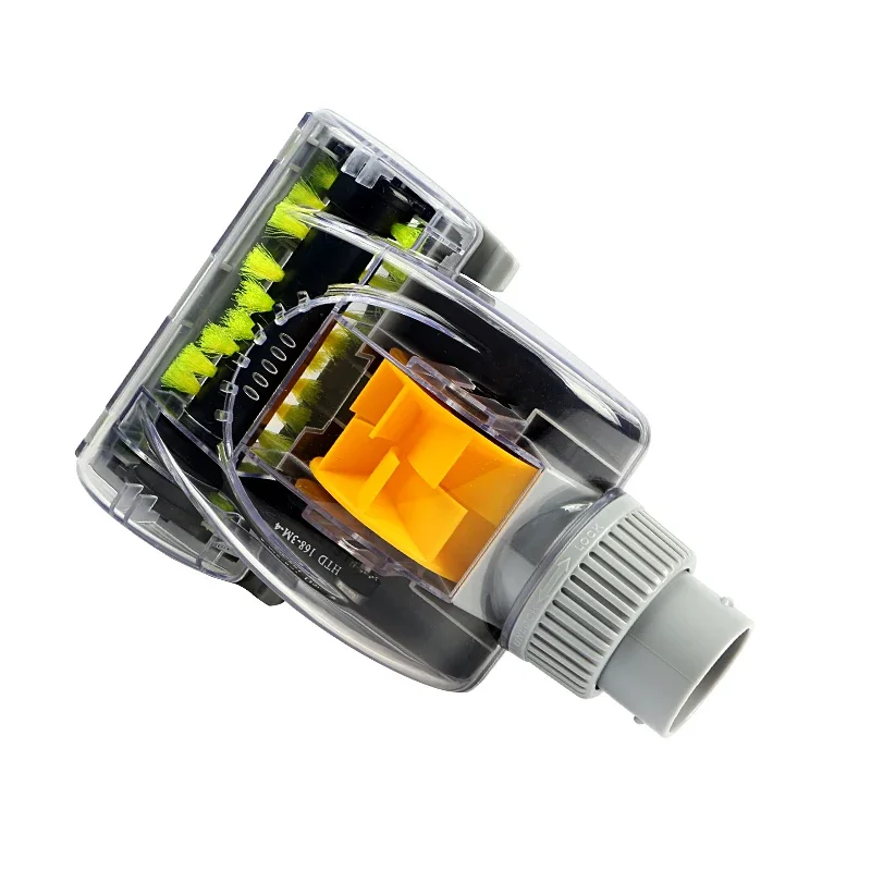 Universal Cyclone Vacuum Cleaner Head Turbo Floor Brush Head Power Nozzle 35mm Mini, for Carpet Bed Small Place Cleaning