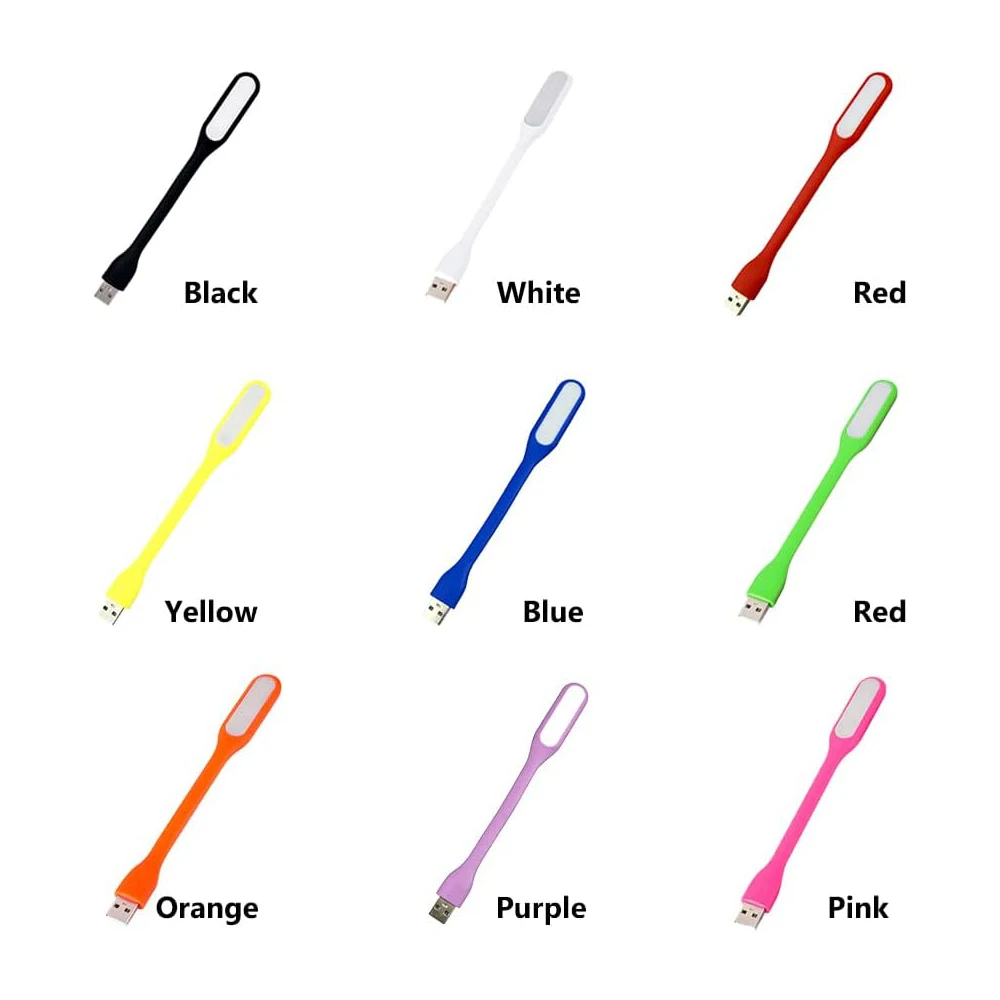 مصابيح ليلية صغيرة محمولة ، مصباح كتاب شريط 5 فولت ، حماية عين غرفة النوم للوحة مفاتيح الكمبيوتر ، شريط إضاءة LED USB ، مصابيح قراءة للتخييم ، مصباح