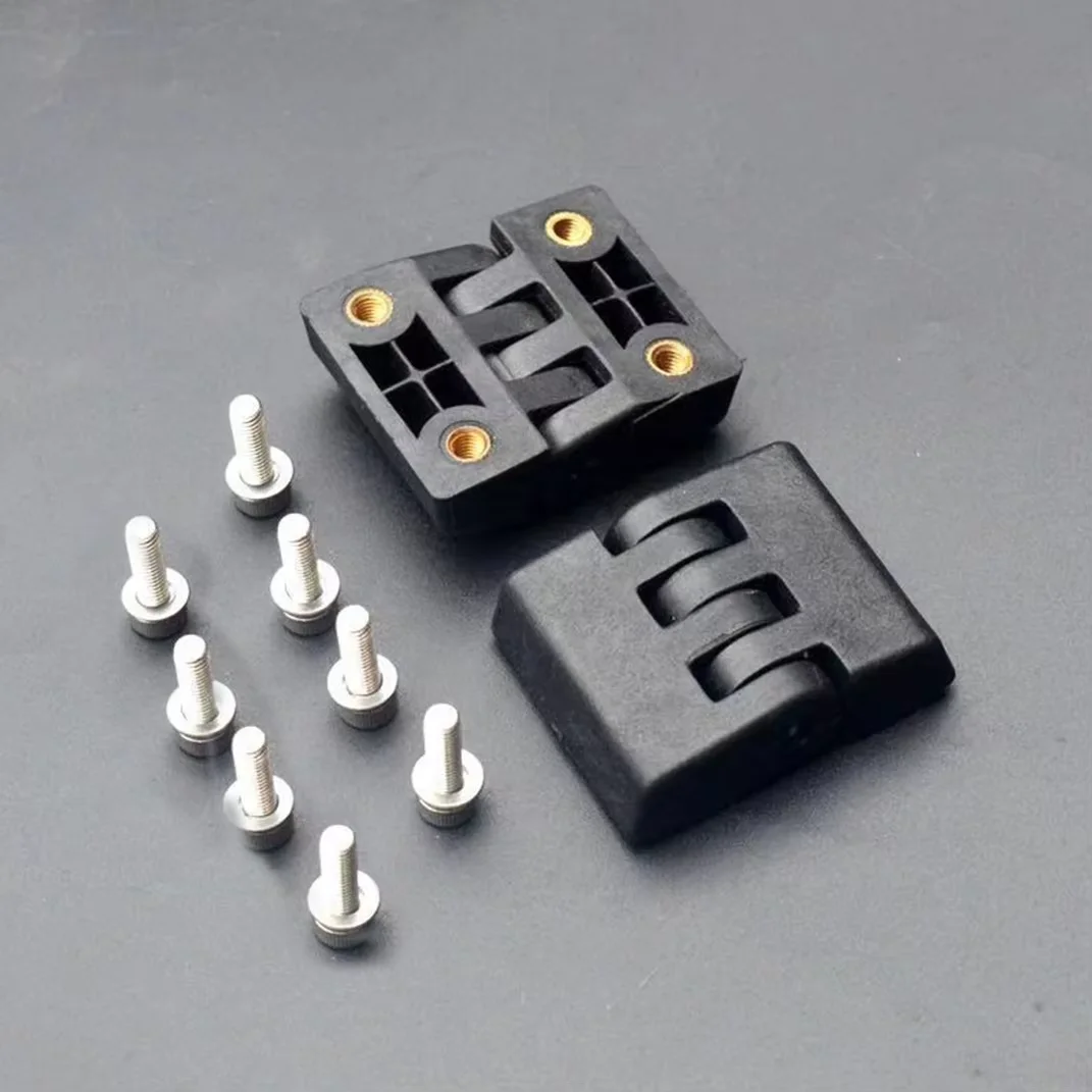 

Aluminum alloy aluminum box can be inlaid with copper screws nylon hinges motorcycle electric vehicle trunk hinges