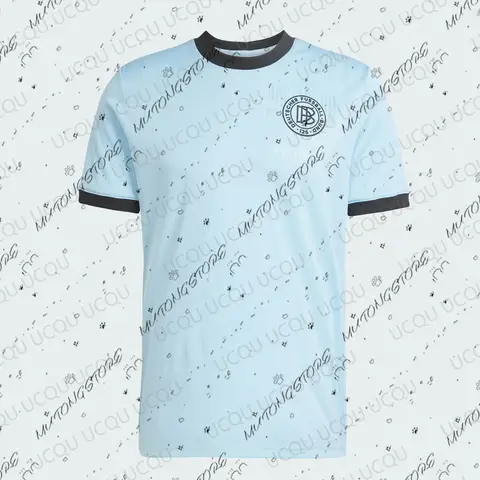 2025 Legend New Arriavl 여름 DFB 기념일 홈 저지 긴 소매 오버 사이즈 3D 프린트 축구 GermanyTee