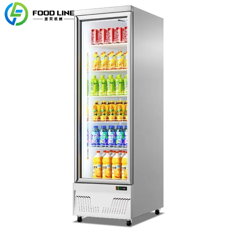 

Energy Saving Display Fridge Brand Compressor Freezer Single Glass Door Refrigerator Air Cooling Cooler for Flower Shops
