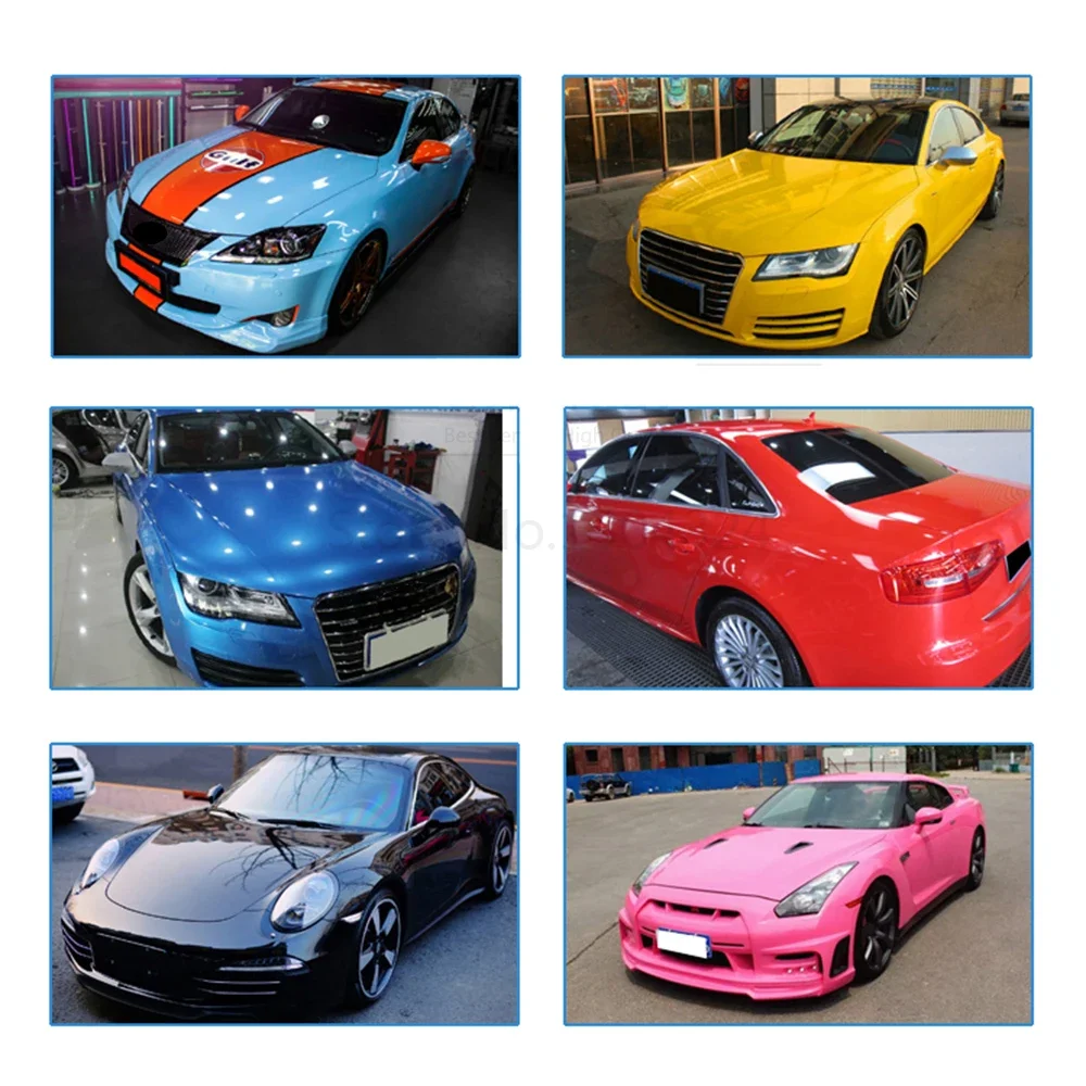30/10x100 سنتيمتر سيارة مشرق لامع الفينيل فيلم السيارات ملصقات السيارات مائي مقاوم للماء لامعة لمعان السيارات سيارة دراجة نارية شاحنة التفاف احباط #5