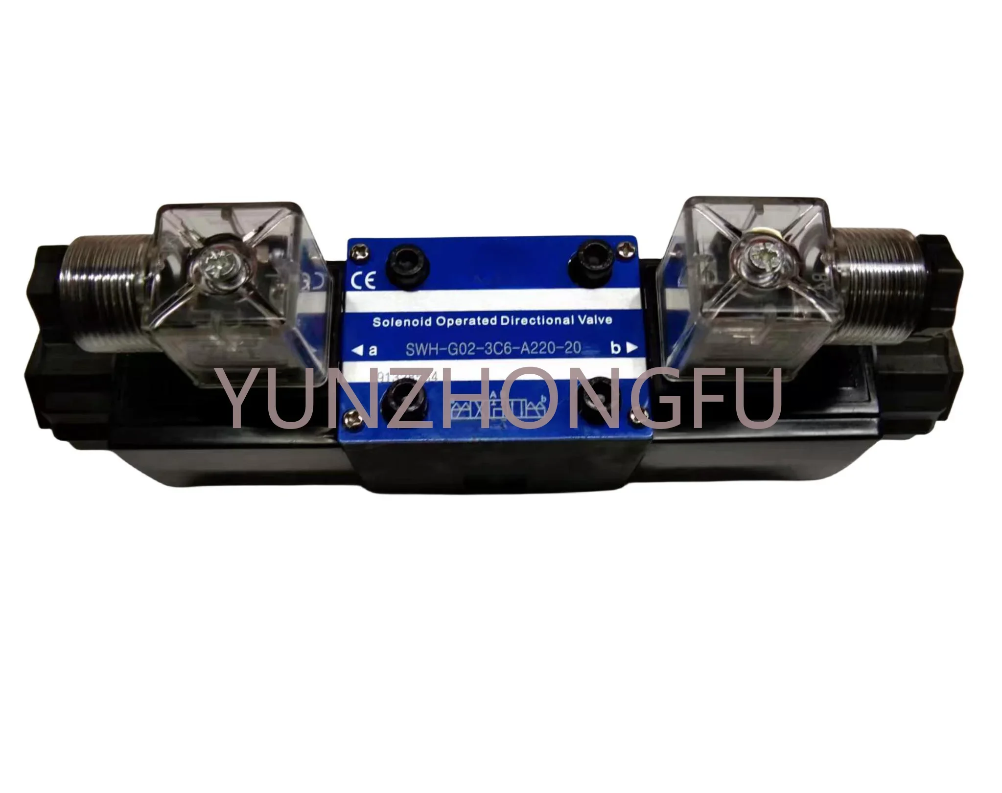 Hydraulic solenoid operated directional valve SWM SWM-G02-C4-D24 SWM-G02-C4-D12-30-H006 solenoid controlled relief valves