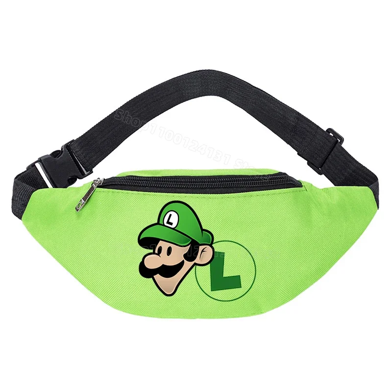 Super Mario Bros Diesel Bag for Children Anime Fanny Pack Game Figure Print Messenger Bag Cartoon Shoulder Bag Sports Bags Gift