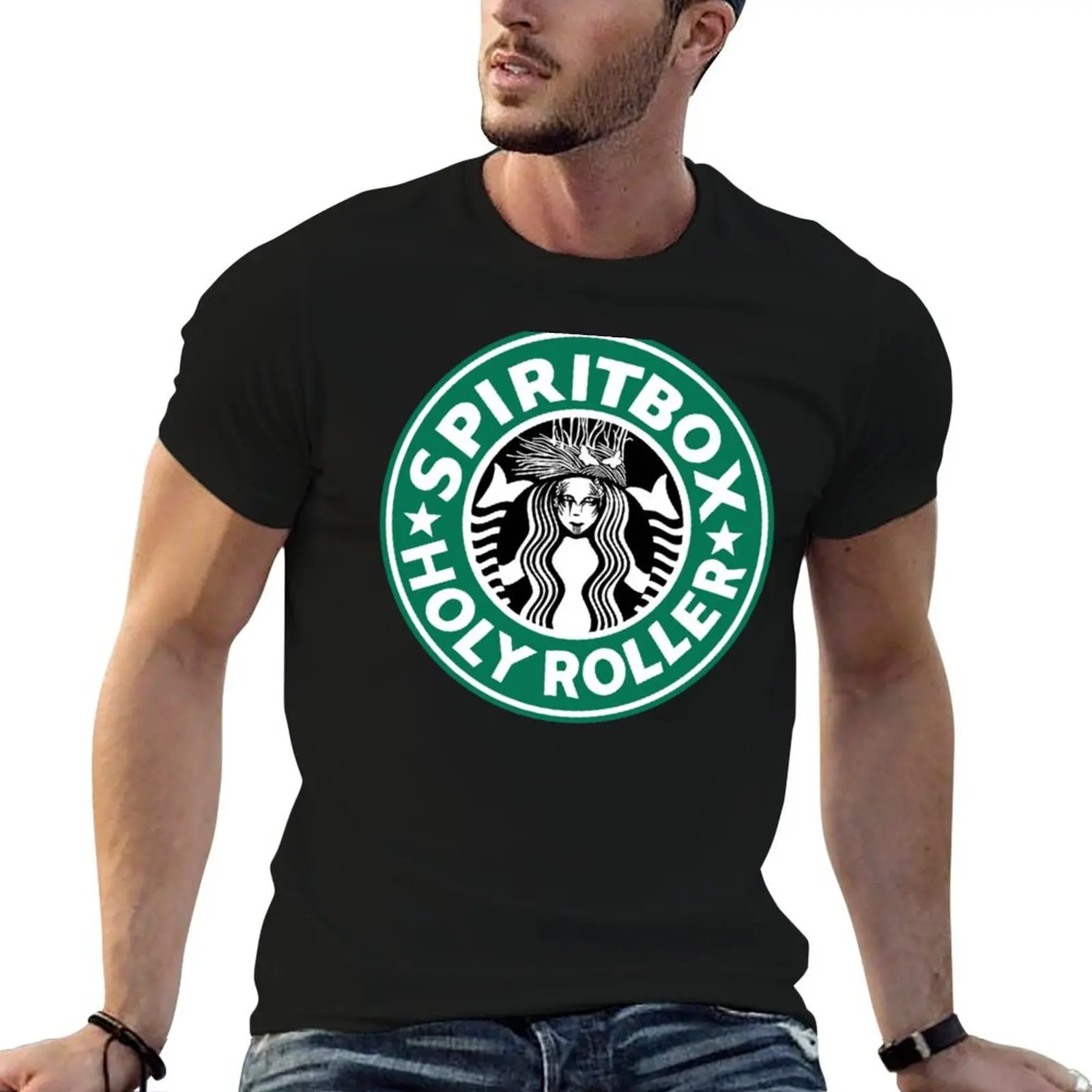 

Spiritbox Holy Roller T-Shirt anime tshirt t shirts for man cotton man t shirts for men T-Shirt
