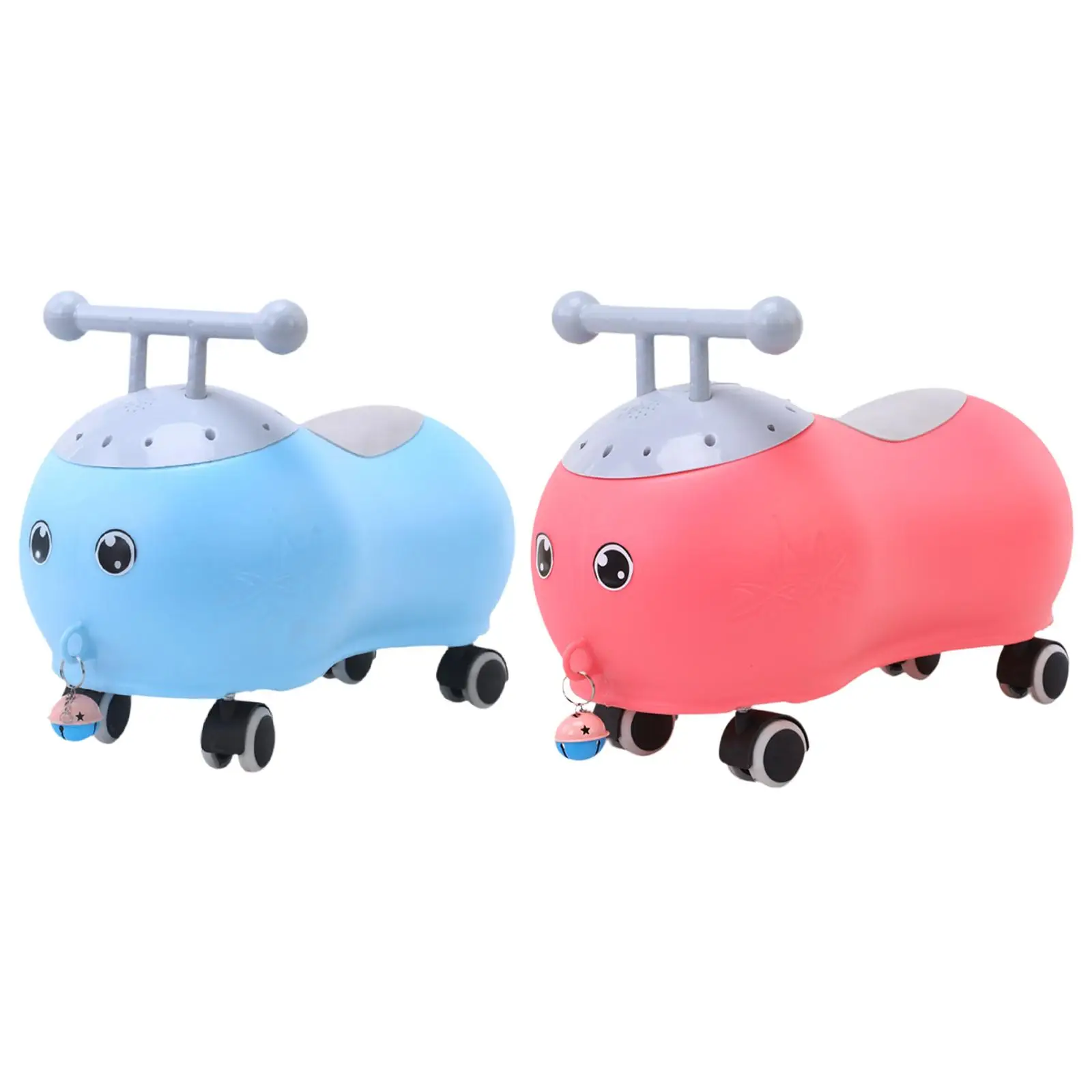 Children Scooter Smooth Surface Develops Motor Skills Silent Practice Balancing Push Along Car Wheel Scooter Children Twist Car