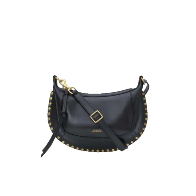 กระเป๋าหนังสะพายข้างทรงครึ่งวงกลมสไตล์วินเทจสุดฮิต ดีไซน์คลาสสิก  สามารถปรับแต่งได้และทันสมัย