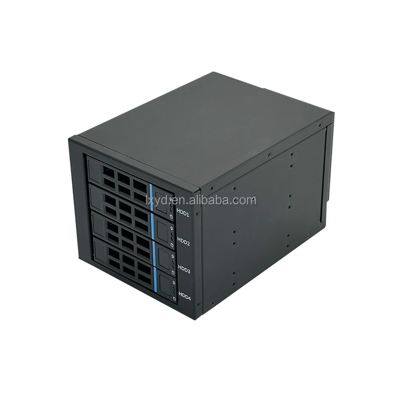 

4-Bay U.2 NVMe 8643 HDD Module Chassis with 3 Optical Drive Bays Hot-Swap and Backplane Hard Drive Cage in Stock