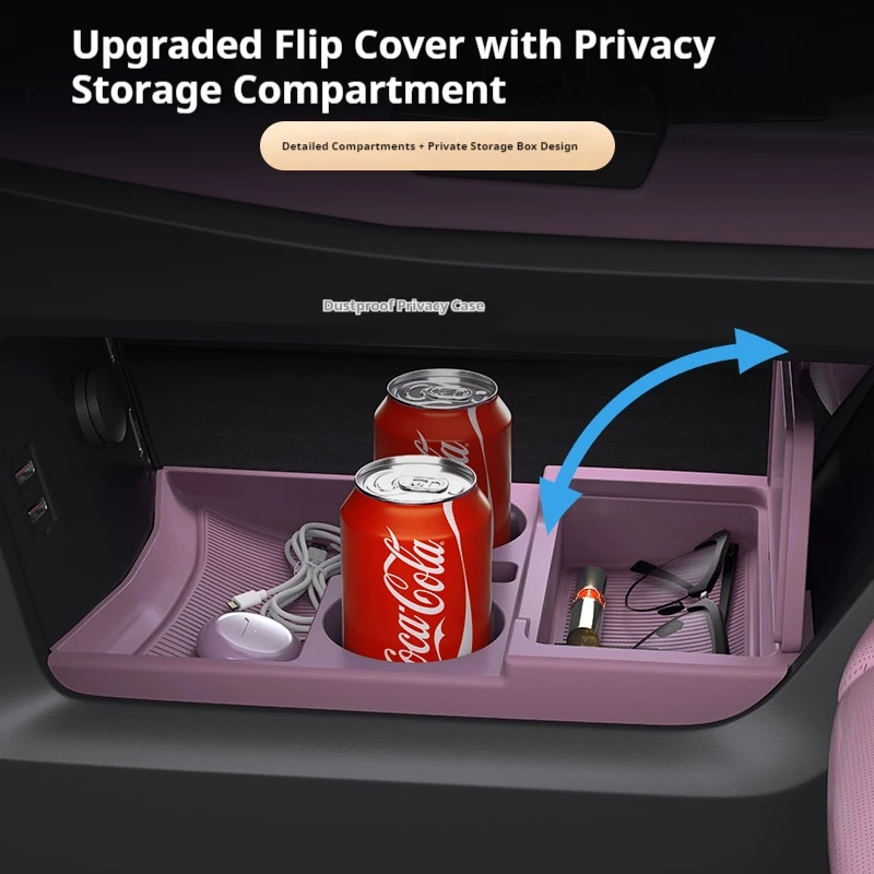 Caja de almacenamiento de silicona para Jetour Shanhai T1, modificación de consola central, almohadilla antideslizante, organizador de accesorios de coche, decoración