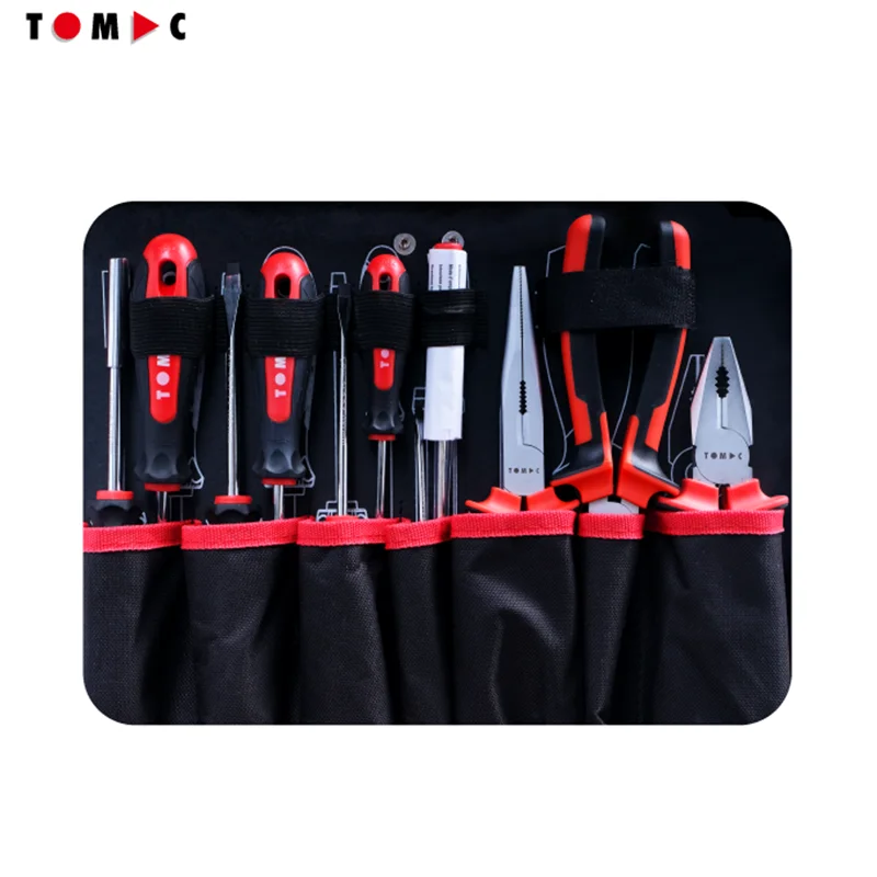 TOMAC 180 pcs. Customized Professional Universal repair other multi hand tool sets with Alu case Delivery From Europe