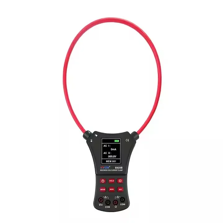 2026 ETCR6920B Clamp Meter with High Stability Flexible Coil Large Current Sensor Measures Resistance AC Voltage Frequency DC Vo