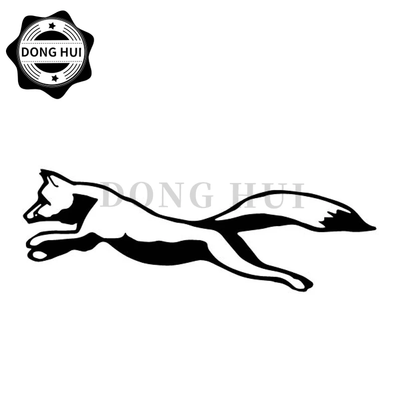 A Running Fox Watching Fox Car Sticker Mug Guitar Laptop Camper Motocross Skateboard Decal