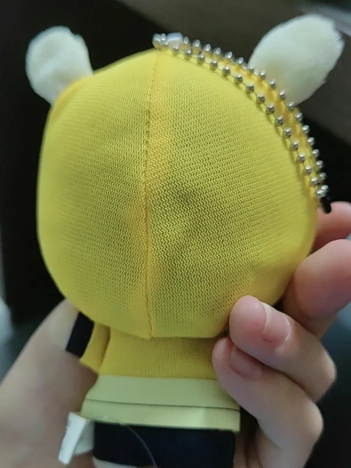 Hot Bandai Blue Lock Bunny Keychain Pendant 10cm Isagi Yoichi Nanase Vol.1 & Vol.2 Cute Doll Collectible Toy Fluffy Maumet