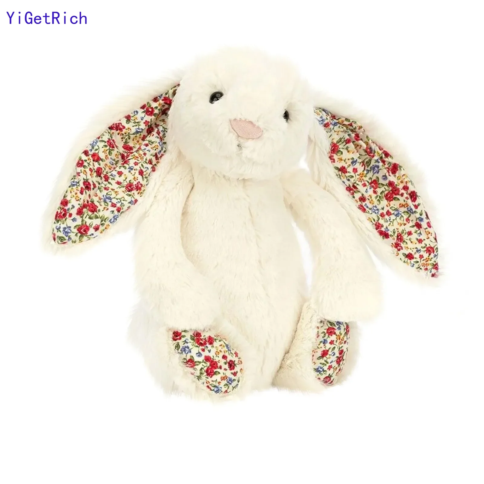 21CM Jellycat Stuffed Rabbit Doll Cute Plush Toy Sleeping Companion Long Ear Rabbit Doll Children's Gift Ornaments Decorations