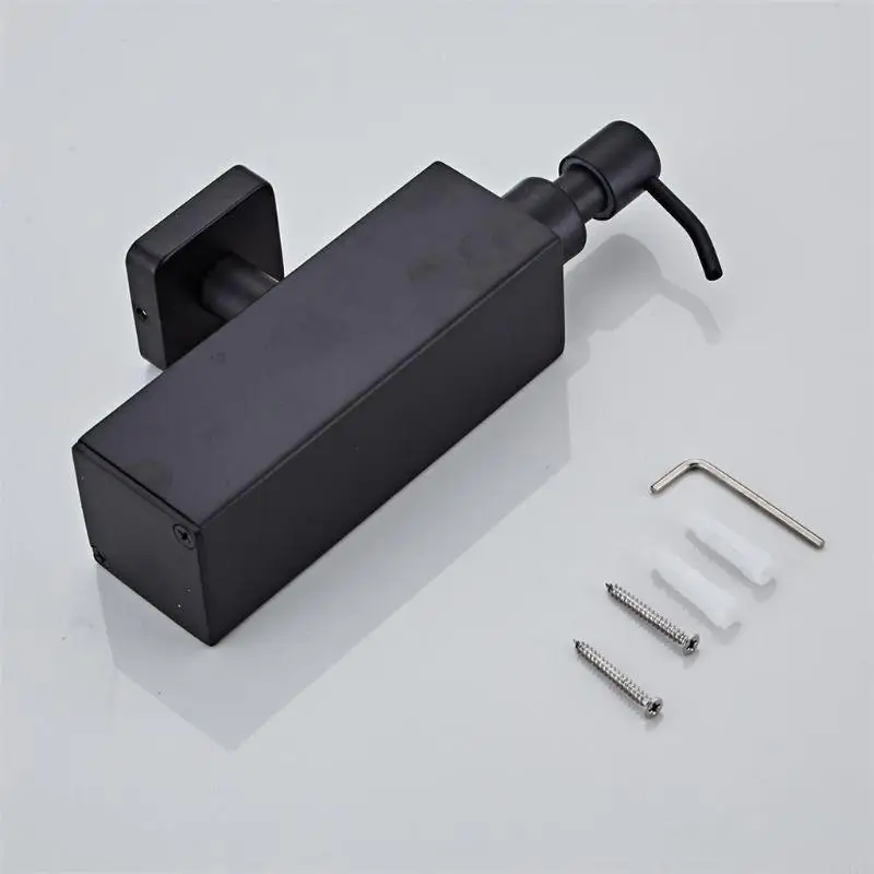 L74C Manual Soap Dispenser Bathroom Hand Gel Dispenser Liquid Containers for Hand Soap, Shampoo, Conditioner, Shower Gel