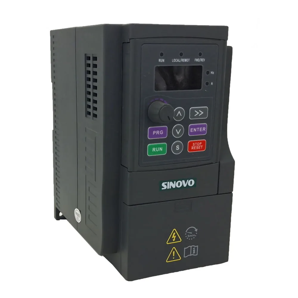 Single-Phase VFD Inverter 220V 1.5KW CNC Engraving Spindle Motor Speed Controller with CW80-2S-1.5GC Model and Three-Phase Outpu