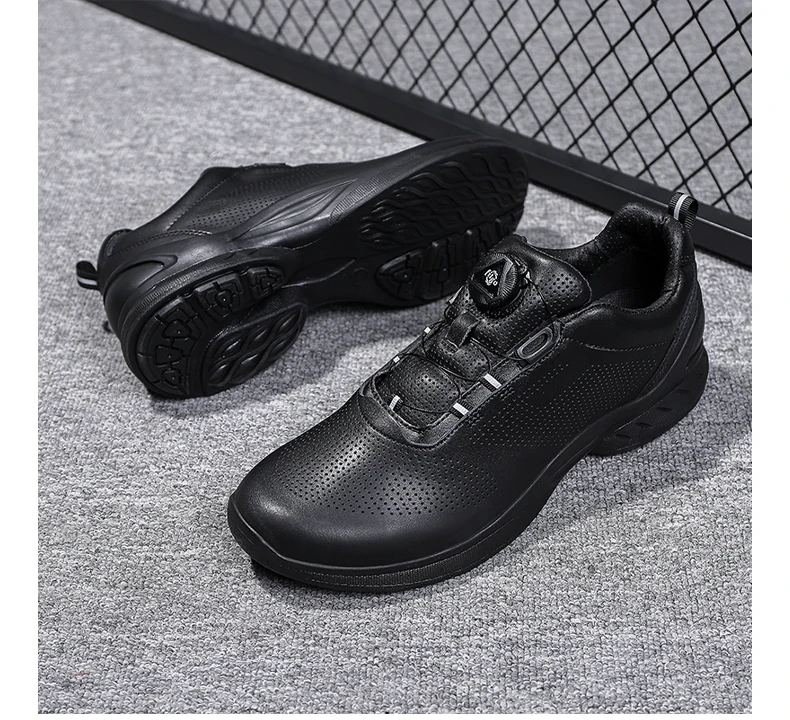 2025 Men's Running and Walking Mesh Shoes Fashionable Casual Sports Shoes Outdoor Breathable Golf Shoes Lightweight Men's Tennis