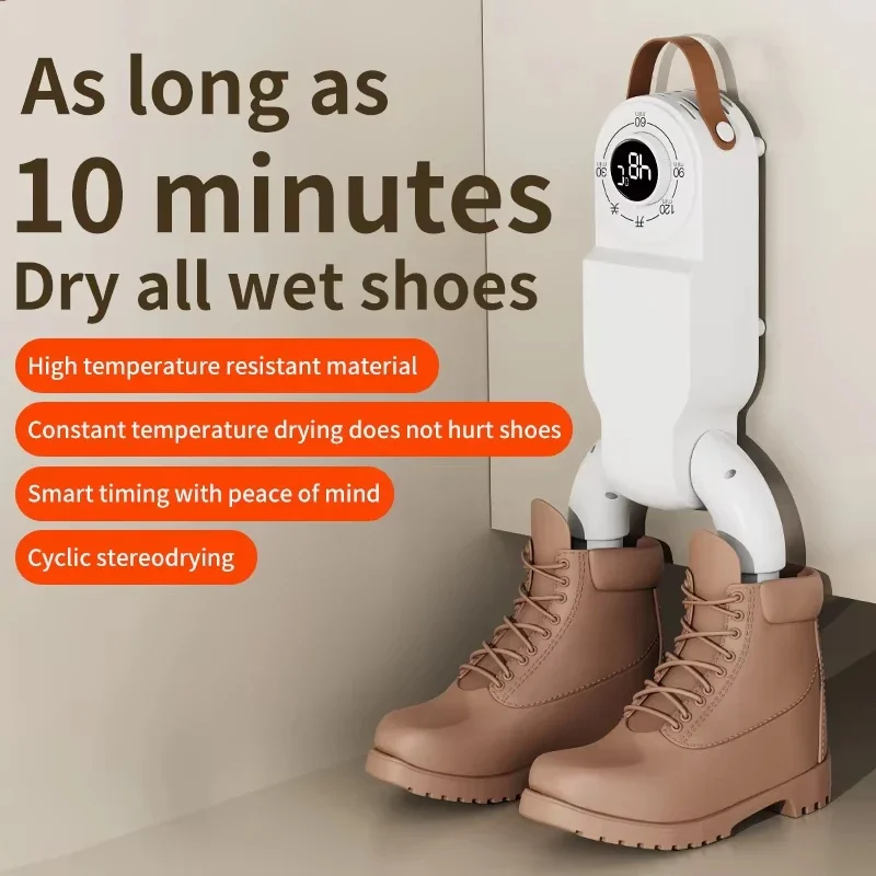 Xiaomi MIJIA Intelligent Shoe Dryer Both Dry And Wet Functions Deodorizing And Timed Design Foldable And Quick Drying Shoe Dryer