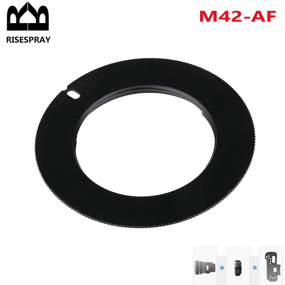 

M42-AF Durable Safety Manual Focus Aperture Priority Screw Lens Adapter Ring For M42 Screw Lens to For Sony AF SLR camera