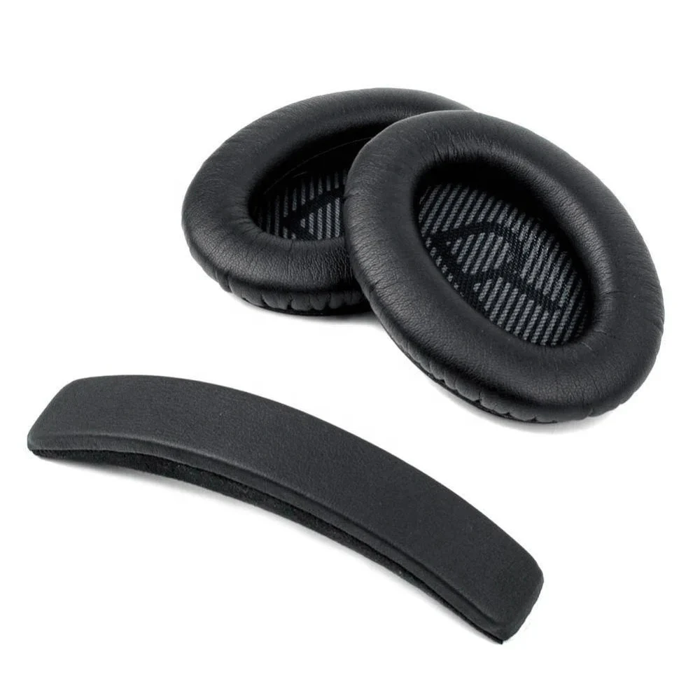 Coussinets d'oreille en mousse à mémoire de forme, isolation phonique, remplacement pour casque Bose QuietComfort QC2 QC15 QC25 QC35 AE2