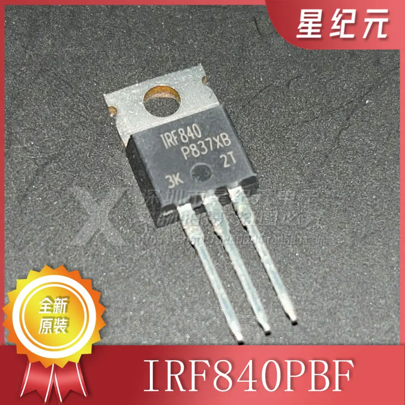 

[IN STOCK]1 Piece Brand New Imported IRF840 IRF840PBF TO-220 N Channel 8A 500V FET