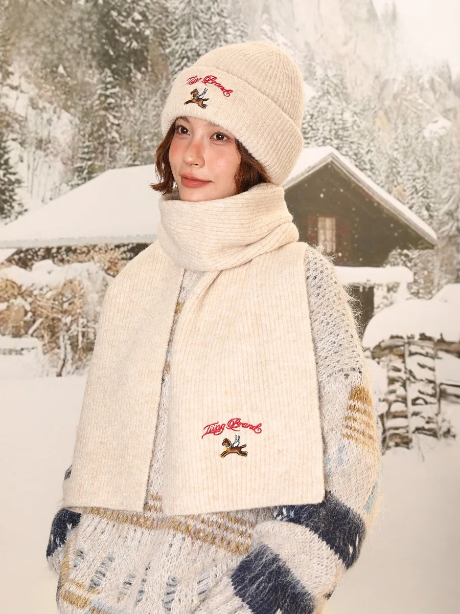 iiing-winter-thiened-embroidered-knitted-scarf-women's-travel-versatile-warm-student-couple-match-ne-warmer-men