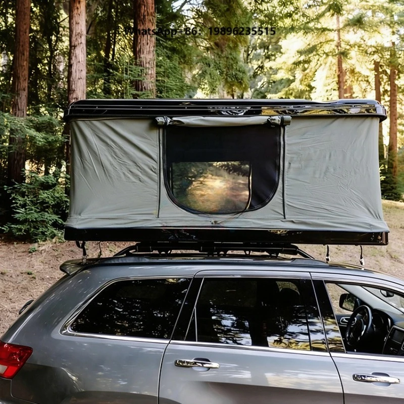 Pickup Truck Canopy Roof Top Tent Side Open Per Auto 4x4 Aluminum Shoe Bag Car Rooftop Tent With Roof Rack