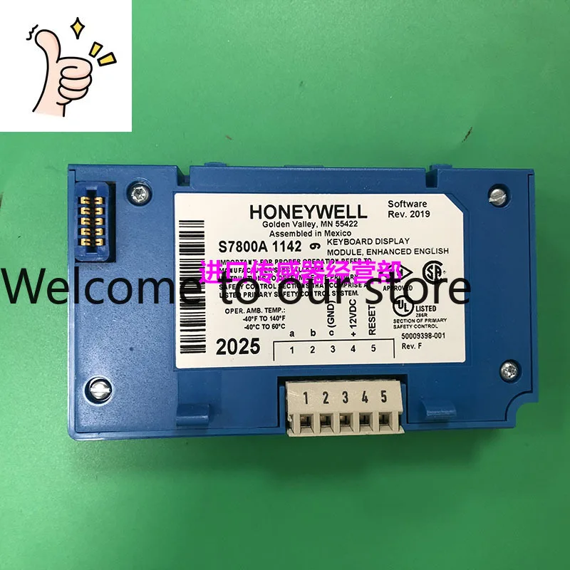 

Оригинальный и подлинный контроллер горения Honeywell S7800A 1142. За подделку — десятикратная компенсация.
