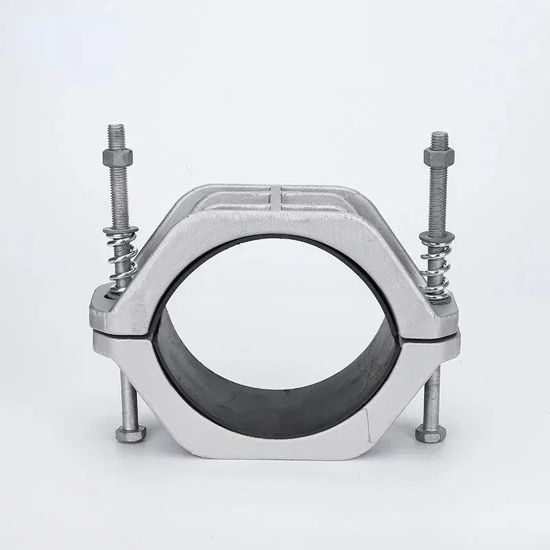 High Voltage Aluminum Alloy Cable Clamp Single Core Cable Fixing Clip Wire Fastener for Power Line Installation