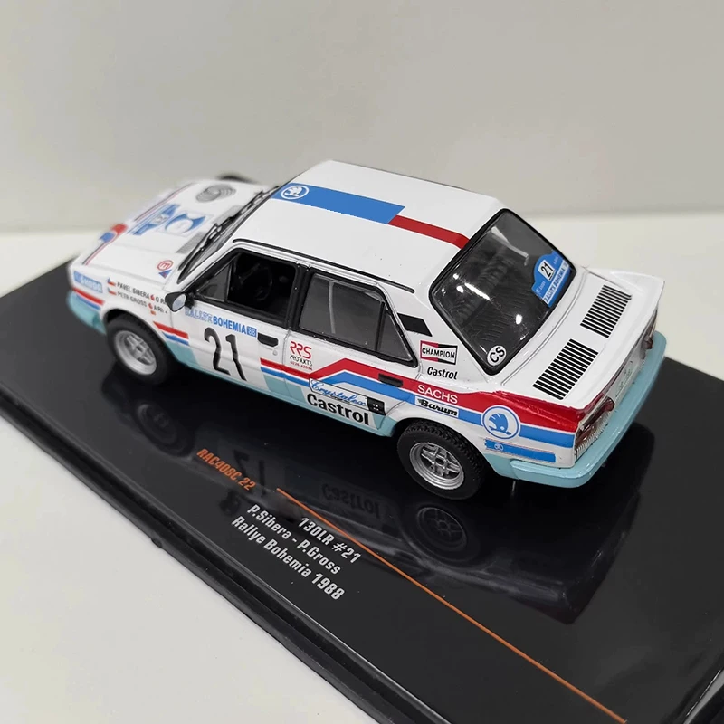 IXO Scala 1/43 130LR # 21 1988 Modello di auto di simulazione in lega Collezione statica Decorato Regali di festa Giocattoli Regalo souvenir
