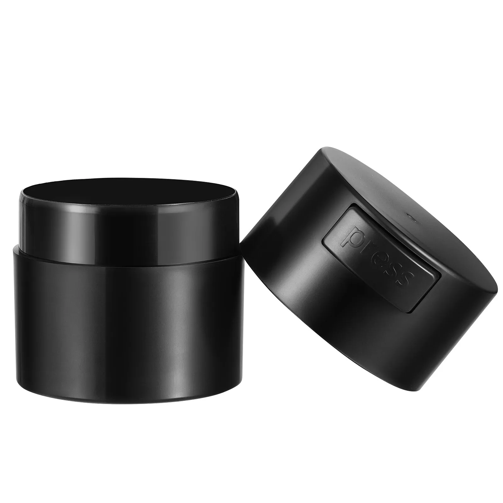 Eyelash Glue Storage Tank Portable Press Seal Vacuum Airtight Sealed extension Container Sealed Storage Jar