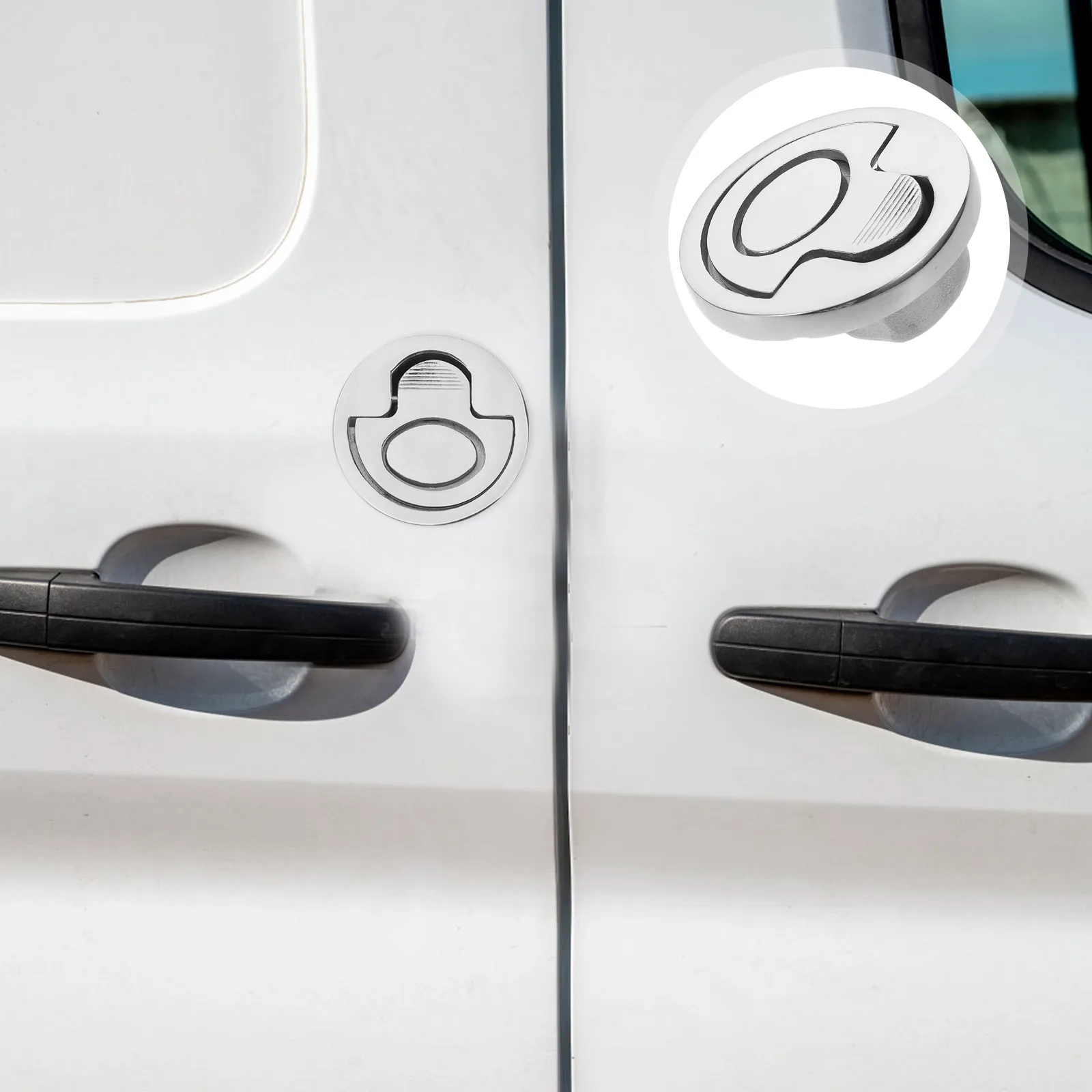 Bodenschnalle Edelstahl Flush Pull für Boot Boot Tür Riegel Luke Schranktür Marine Luke Riegel RV Hardware