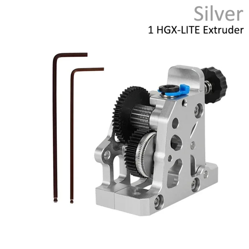 HGX LITE Dual Gear Hard Steel Reduction Extruder Hoge Snelheid Motor Direct Drive Voor Ender 3 V2 CR10 CR10S Voron 3D Printer Onderdelen